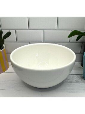 Large White Ceramic Serving Bowl By World Market